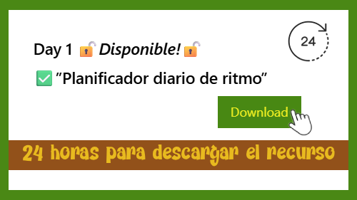 24 horas para descargar el recurso